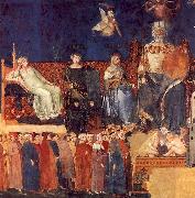 Ambrogio Lorenzetti Allegory of Good Government china oil painting reproduction